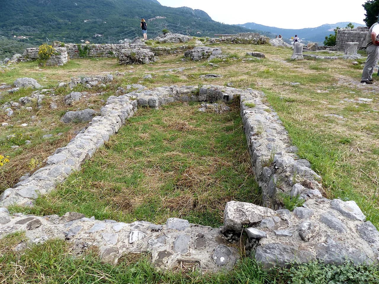 Bar Montenegro Map: Old Town, New Town and the Port