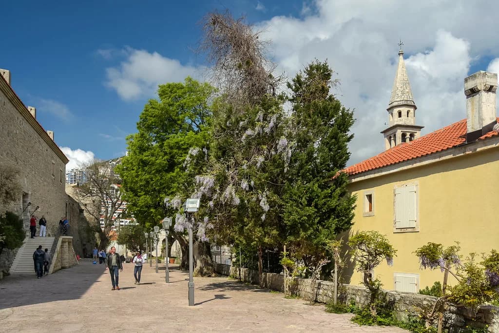 Budva Map: Old Town, Sights and Getting Around
