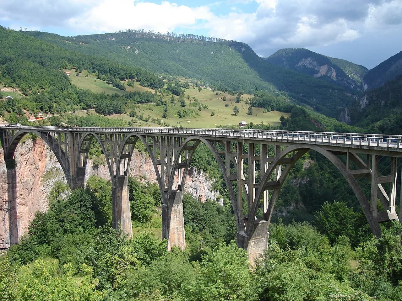 Đurđevića Tara Bridge: Crossing, Zip-Line and Canyon Views