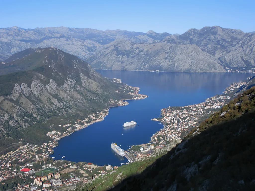 Bay of Kotor Map: The Four Bays, Towns and How They Connect