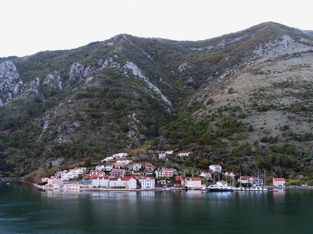 Dobrota, Montenegro: The Waterfront Walk From Kotor