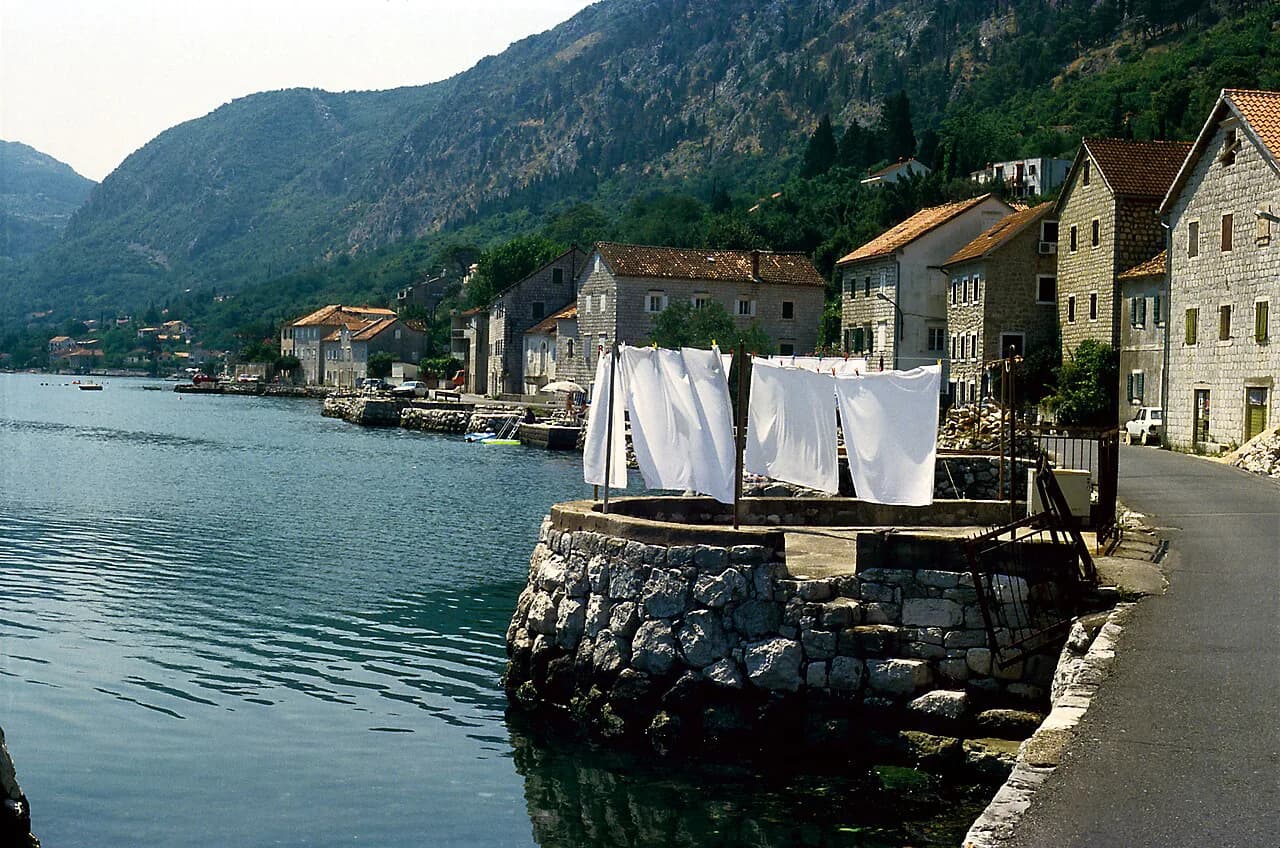 Muo, Montenegro: The Waterfront Village Beside Kotor
