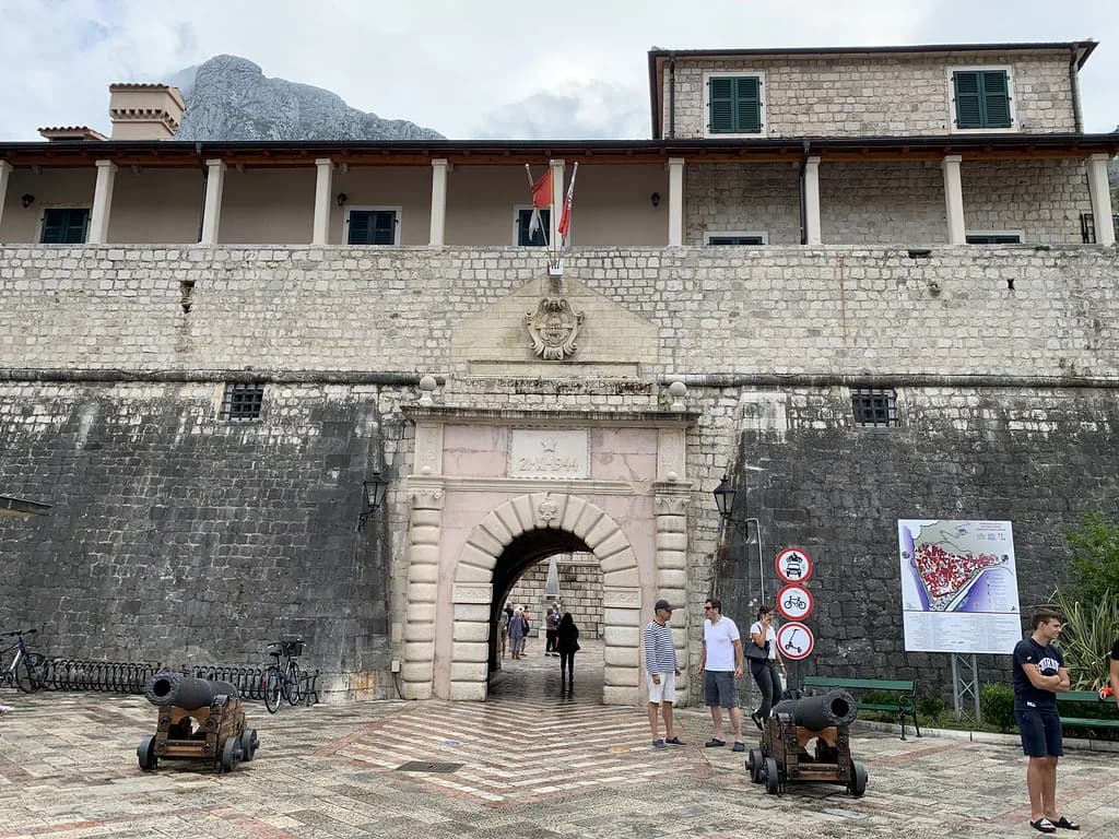 Sea Gate, Kotor: The Main Entrance to the Old Town