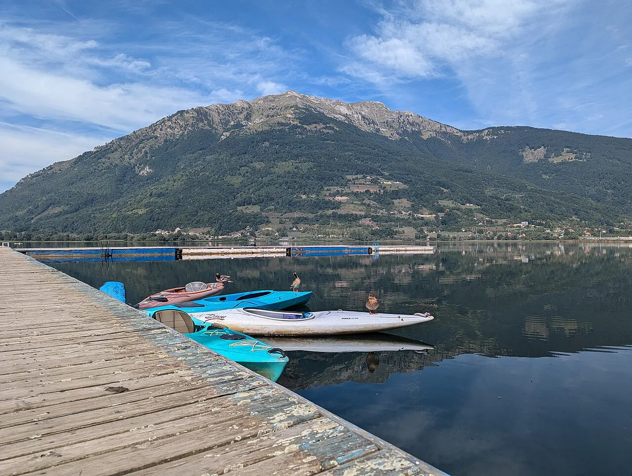 Lake Plav, in the valley close to Ali Pasha Springs.