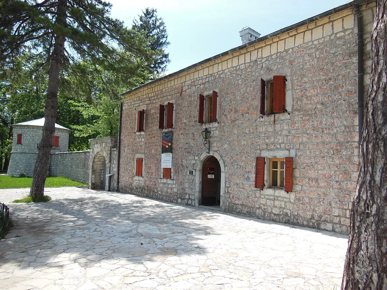 Biljarda, the former residence of Petar II Petrović-Njegoš in Cetinje.