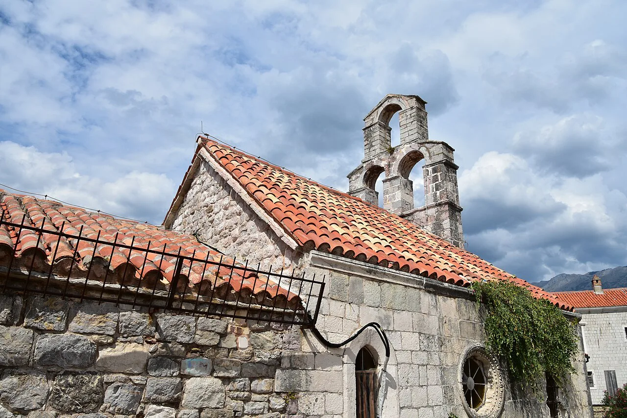 The Orthodox Church of the Holy Trinity in Budva Old Town, built in 1804.