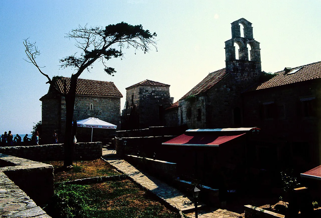 Holy Trinity Church in Budva Old Town.