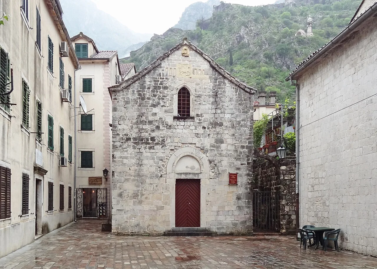 St Michael's Church in Kotor Old Town.