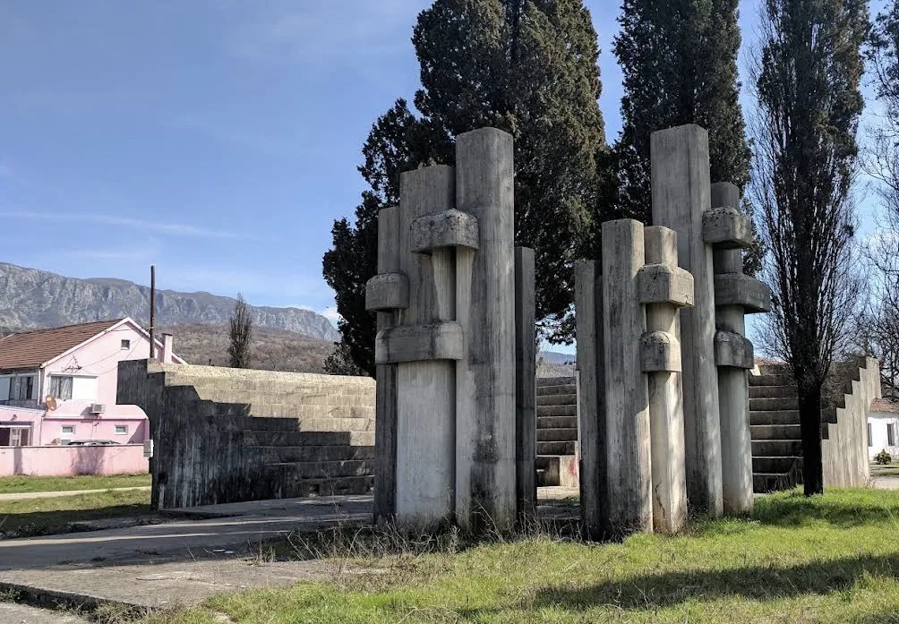 Monument to the National Liberation Struggle in Donje Selo, Danilovgrad.