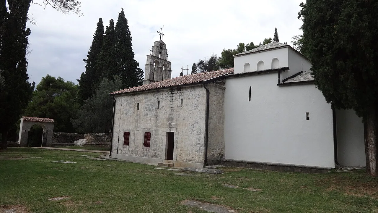 St George's Church at the foot of Gorica hill, Podgorica.