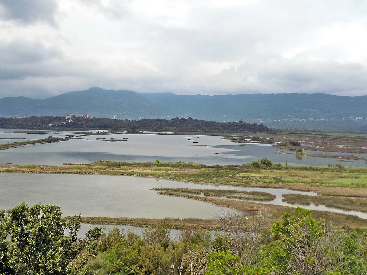 Panorama of the Solila Special Nature Reserve near Tivat