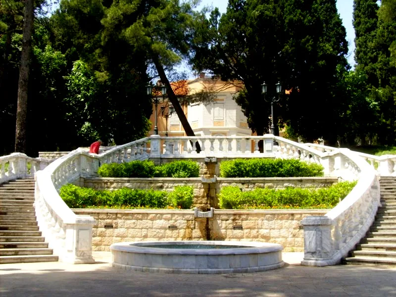 The Royal Garden (King's Park) in Podgorica.