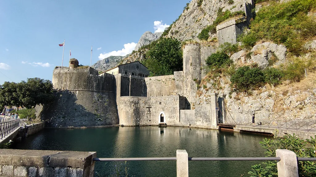 Gurdić Bastion on Kotor's town walls.
