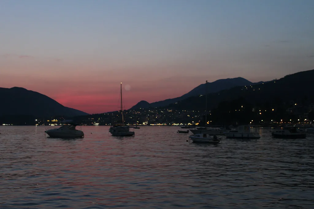 View of Herceg Novi, Montenegro