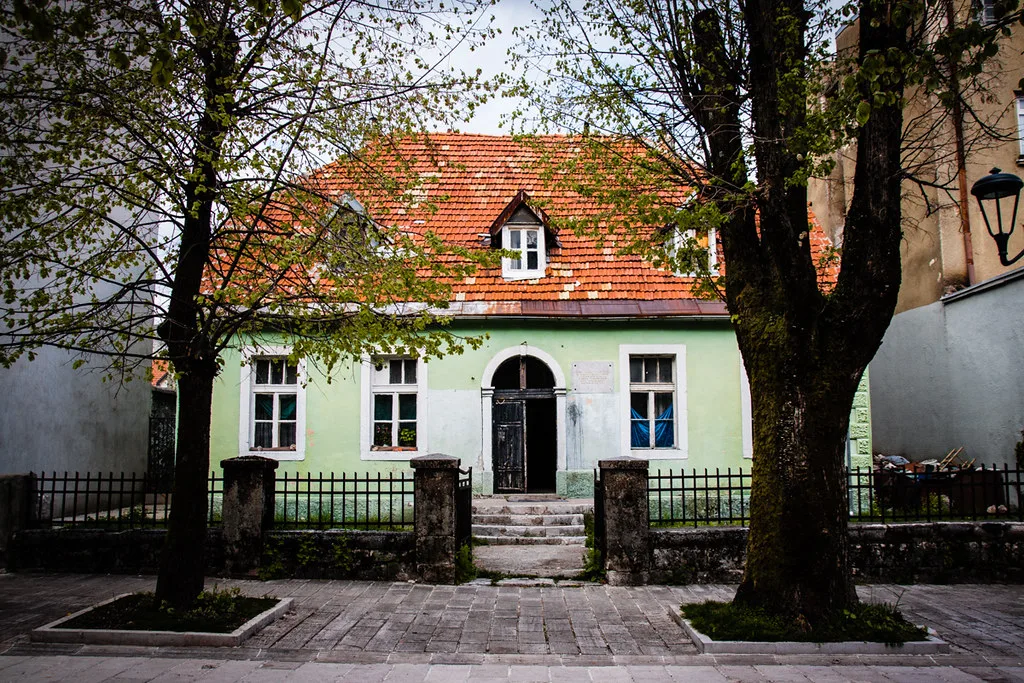 The Green House, a historic building in Cetinje.
