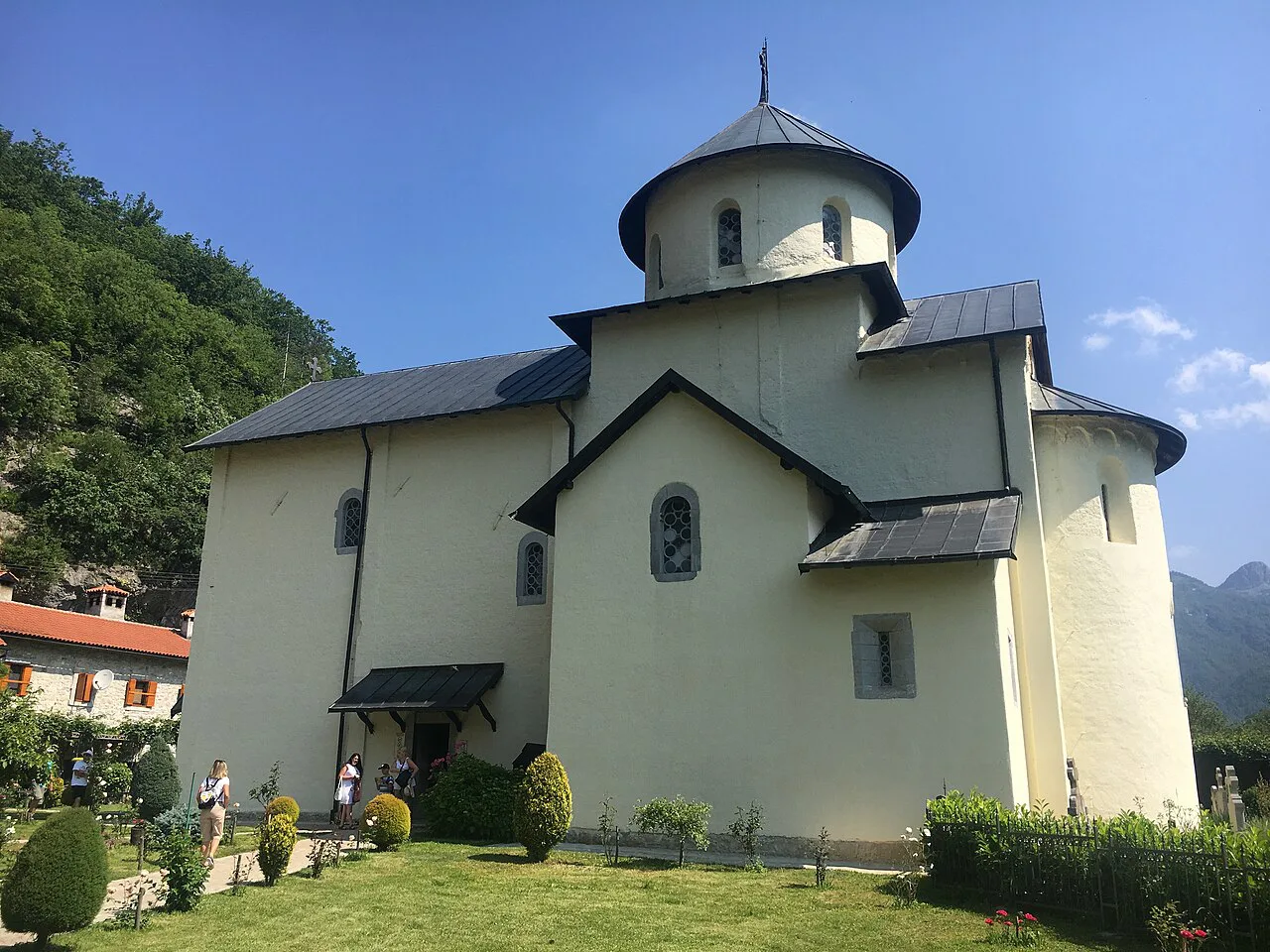The church of Morača Monastery.