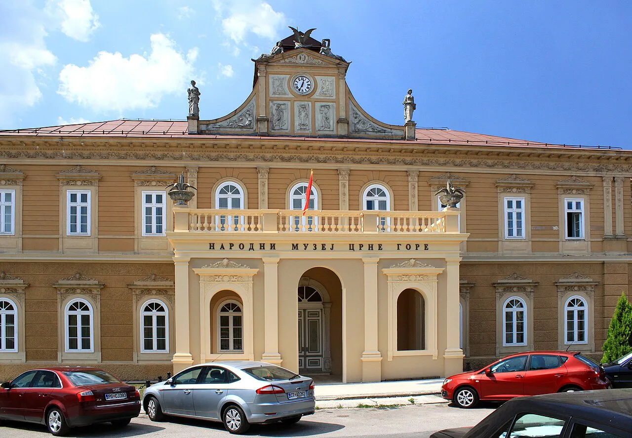 Government House in Cetinje, the former parliament building, now housing part of the National Museum.