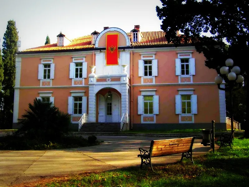 The Winter Royal Palace of King Nicholas I in Podgorica.