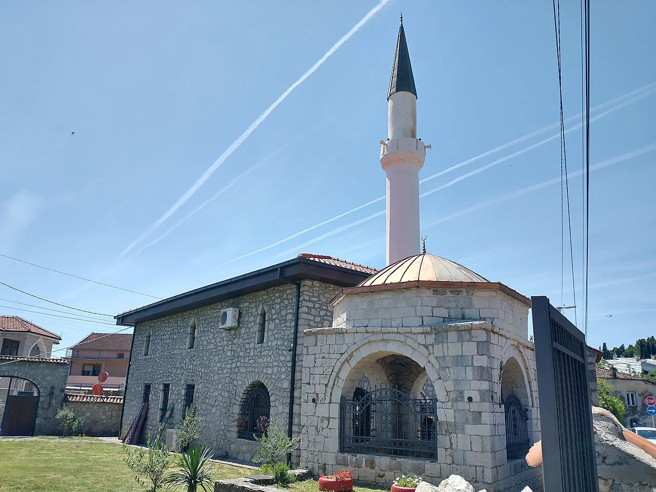 Osmanagić Mosque in Podgorica.