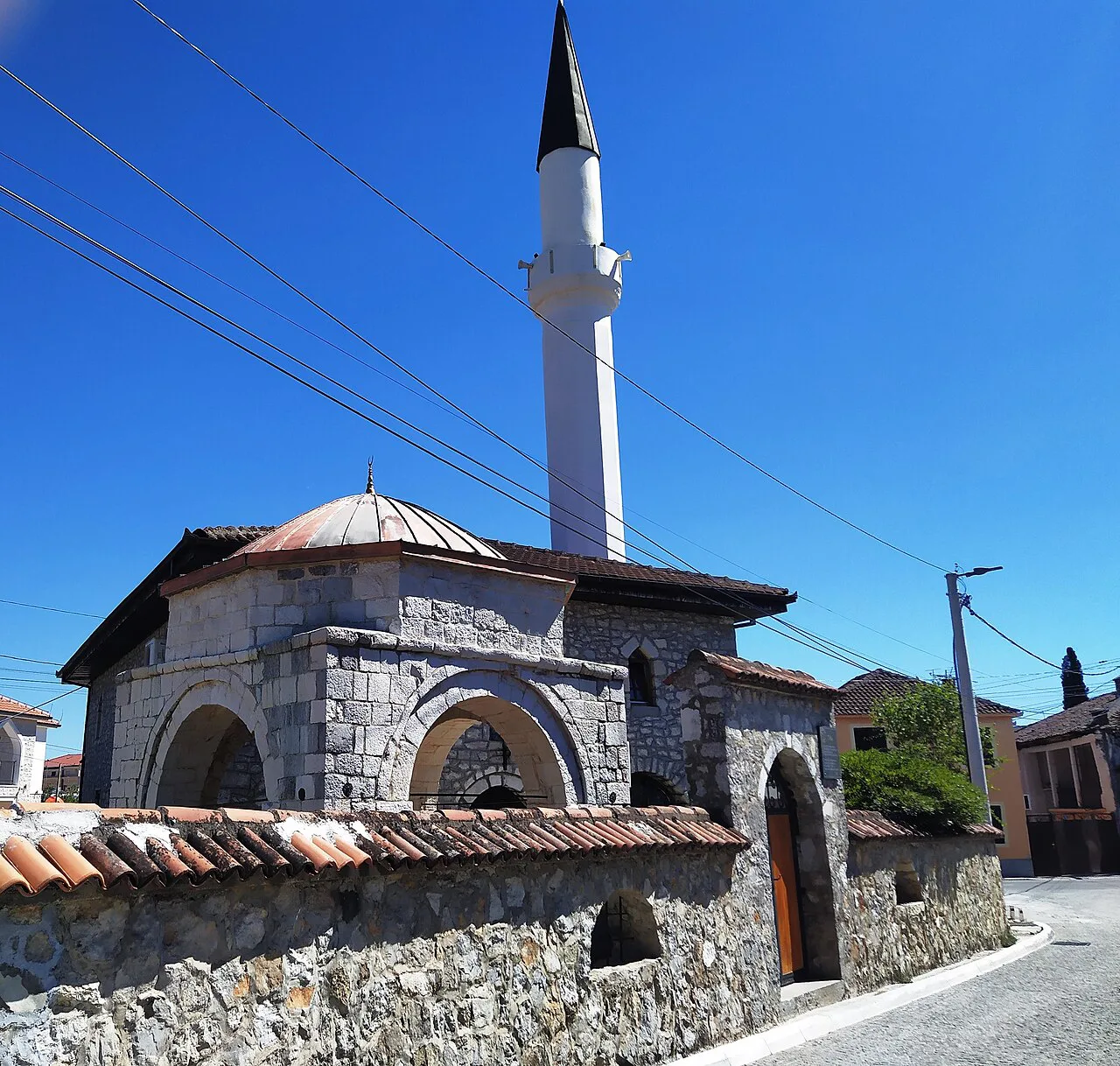 Osmanagić Mosque in Podgorica's Stara Varoš.