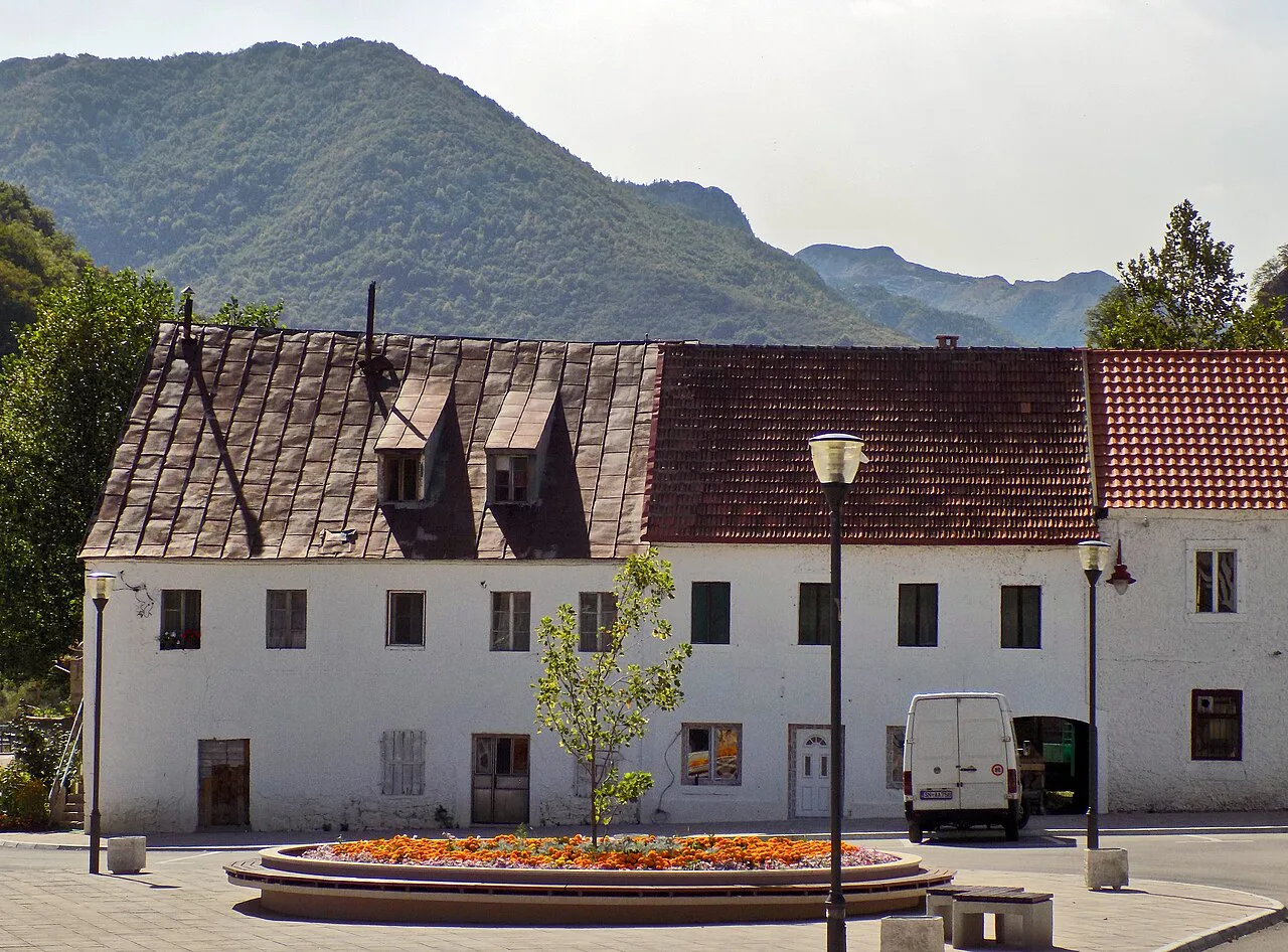 The central square of Šavnik.