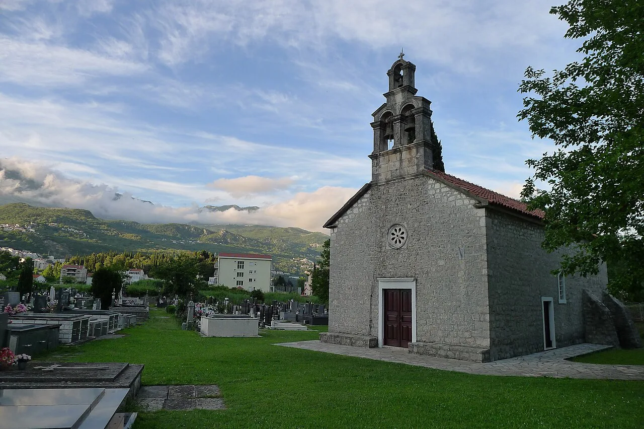 The Church of the Transfiguration in Sutorina.