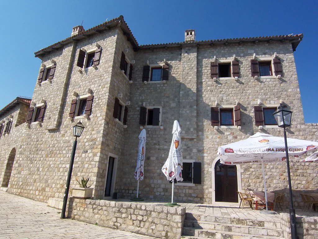 A stone building in Ulcinj Old Town.