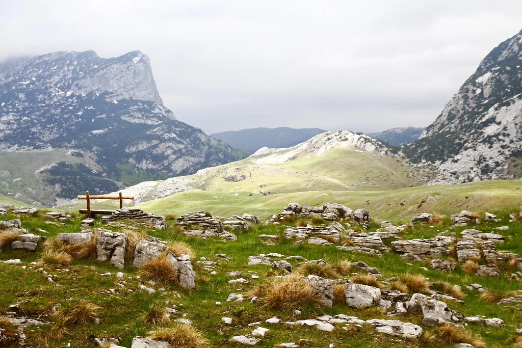 Durmitor National Park near Žabljak, the high country around Vražje jezero.